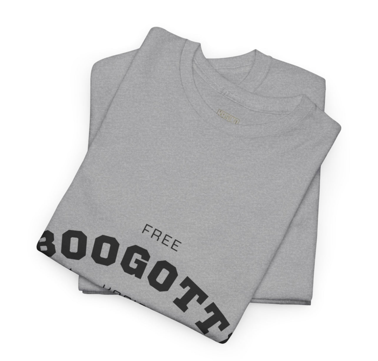 Free BOOGOTTI Unisex Heavy Cotton Tee